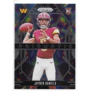 Jayden Daniels 2024 Panini Prizm RC Rookie Prizmatic #3